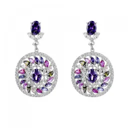 Orphelia® 'Enya' Dames Zilver 925 925 Oorhangers - Zilverkleurig ZO-7428