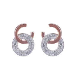 Orphelia® 'Carleen' Damen Sterling Silber Ohrhänger - Rosé ZO-7440