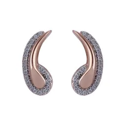 Orphelia® 'Tilou' Damen Sterling Silber Ohrstecker - Rosé ZO-7441