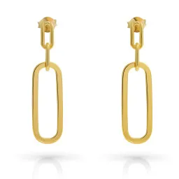 Orphelia® 'Essence' Femmes Argent Boucle d'oreille - Or ZO-7560/G