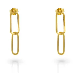 Orphelia® 'Rose' Femmes Argent Boucle d'oreille - Or ZO-7561/G