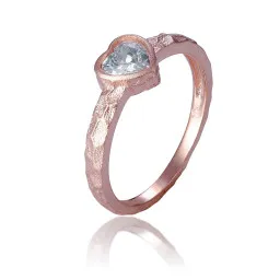 Orphelia® 'Nora' Femmes Argent Bague - Rosé ZR-7435