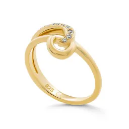 Orphelia® 'Ida' Femmes Argent Bague - Or ZR-7521/G