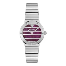 Versace® Analogue 'Greca Logo Pearl' Women's Watch VE0S00125