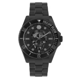 Philipp Plein® Analoog 'The $kull diver' Heren Horloge PWOAA0922