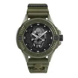 Philipp Plein® Analoog 'The $kull ecoceramic' Heren Horloge PWUBA0423