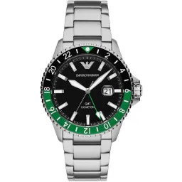 Emporio Armani® Analoog 'World explorer' Heren Horloge AR11589
