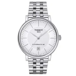 Tissot® Analoog 'Carson premium powermatic 80' Heren Horloge T1224071103100