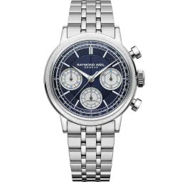 Raymond Weil® Chronographe 'Millesime' Hommes Montre 7765-ST-50651