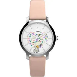Timex Analogue 'Peanuts Transcend' Women's Watch TW2W85100