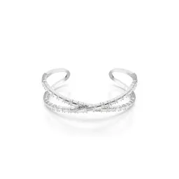 Swarovski® 'Hyperbola' Damen Metall Armbänd - Silber 5677626