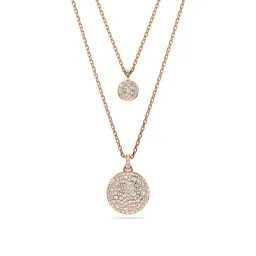 Swarovski® 'Meteora' Damen Verchromtem Metall Halsband - Rosé 5683449