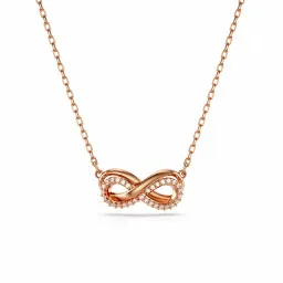 Swarovski® 'Hyperbola' Damen Verchromtem Metall Halsband - Rosé 5684084