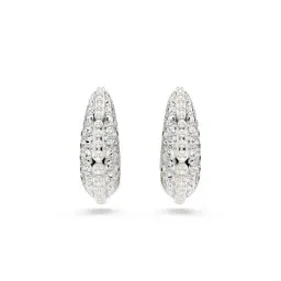 Swarovski® 'Sublima' Dames Metaal Oorhangers - Zilverkleurig 5692107