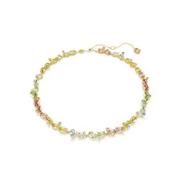 Swarovski® 'Gema' Femmes Métal plaqué Collier - Or 5714836
