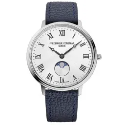 Frederique Constant® Analogue 'Classic Moonphase' Men's Watch FC-206RS3S6