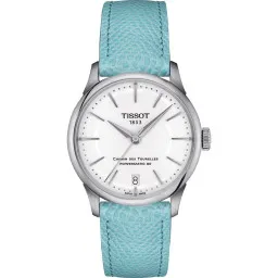 Tissot® Analogue 'T-classic Chemin Des Tourelles Powermatic 80' Women's Watch T1392071601100