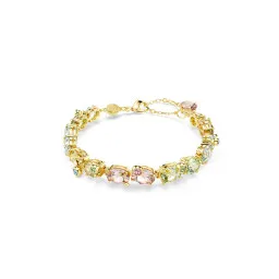 Swarovski® 'Gema' Femmes Métal plaqué Bracelet - Or 5705808