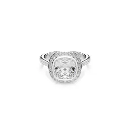 Swarovski 'Una Angelic Cushion' Damen Metall Ring - Silber 5758470