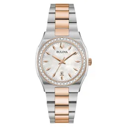 Bulova® Analoog 'Surveyor' Dames Horloge 98R283