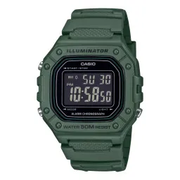 Casio® Digital 'Casio Collection' Men's Watch W-218H-3BVEF