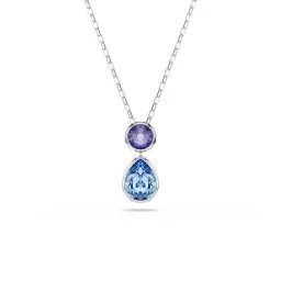 Swarovski® 'Chroma' Women's Base Metal Necklace - Silver 5738473