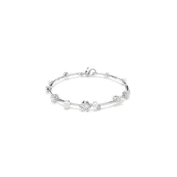 Swarovski® 'Constella Bars' Women's Base Metal Bracelet - Silver 5707511