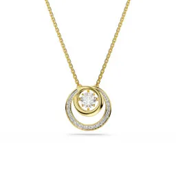 Swarovski® 'Hyperbola spin' Dames Verguld Metaal Collier - Goudkleurig 5738248