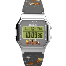 Timex® Digital 'Peanuts Timex 80' Men's Watch TW2W90100