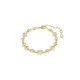 Swarovski® 'Imber organic' Dames Verguld Metaal Armband (sieraad) - Goudkleurig 5705471