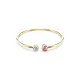 Swarovski® 'Chroma' Dames Verguld Metaal Armband (sieraad) - Goudkleurig 5738475