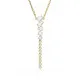 Swarovski 'Mesmera Attract' Women's Gold Plated Metal Necklace - Gold 5747997