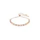 Swarovski® 'Matrix pearl' Dames Verguld Metaal Armband (sieraad) - Rosékleurig 5729506