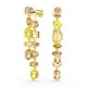 Swarovski® 'Gema' Dames Verguld Metaal Oorhangers - Goudkleurig 5718073