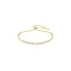 Swarovski® 'Matrix tennis' Dames Verguld Metaal Armband (sieraad) - Goudkleurig 5730709