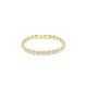 Swarovski® 'Una angelic' Dames Verguld Metaal Armband (sieraad) - Goudkleurig 5749386