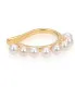 Gena.paris® 'Pearl' Women's Sterling Silver Earcuff - Gold GBO1218-Y