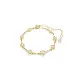 Swarovski® 'Imber organic' Dames Verguld Metaal Armband (sieraad) - Goudkleurig 5705465