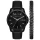 Armani Exchange® Analoog 'Banks' Heren Horloge AX7147SET