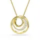Swarovski® 'Hyperbola Spin' Women's Gold Plated Metal Necklace - Gold 5740410