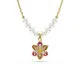 Swarovski® 'Idyllia' Dames Verguld Metaal Collier - Goudkleurig 5723140