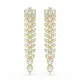 Swarovski® 'Idyllia' Femmes Métal plaqué Boucle d'oreille - Or 5723138