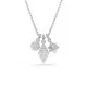 Swarovski® 'Dextera' Damen Metall Halsband - Silber 5700288