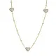 Fossil Jewellery® 'Sutton' Women's Stainless Steel Necklace - Gold JF03942710