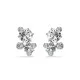 Swarovski® 'Constella' Dames Metaal Oorknoppen - Zilverkleurig 5732253