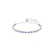 Swarovski® 'Matrix Tennis' Women's Base Metal Bracelet - Silver 5725854