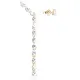 Gena.paris® 'Shine' Women's Sterling Silver Drop Earrings - Gold GBO1352-Y