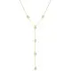 Gena.paris® 'Gabriella' Women's Sterling Silver Necklace - Gold GC1580-Y