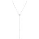 Gena.paris® 'The One' Women's Sterling Silver Necklace - Silver GC1597-W