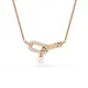 Swarovski® 'Constella' Dames Verguld Metaal Collier - Rosékleurig 5728589